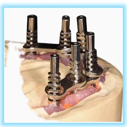 70Pcs/Box All on 4 Dental Prosthesis Metal Implant Supported Overdenture Bar 14 Sizes x5pcs