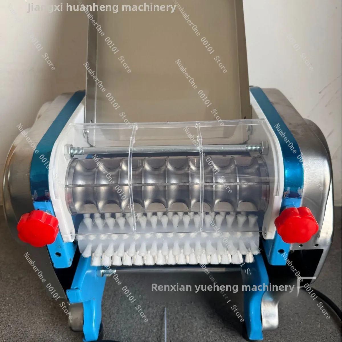 Small dough sheeter and noodle maker, dumpling wrapper machine, small round dough cutter, noodle extruder