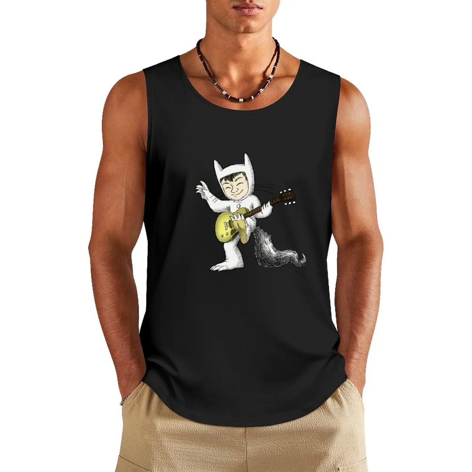 Max Rockin' Wild Thing Tank Top sports clothes for men Body man