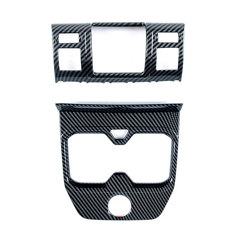 

Для BYD Equation леопардовая отделка из углеродного волокна, аксессуары, центральная консоль, держатель для чашки переключения передач, крышка панели, титан 3,