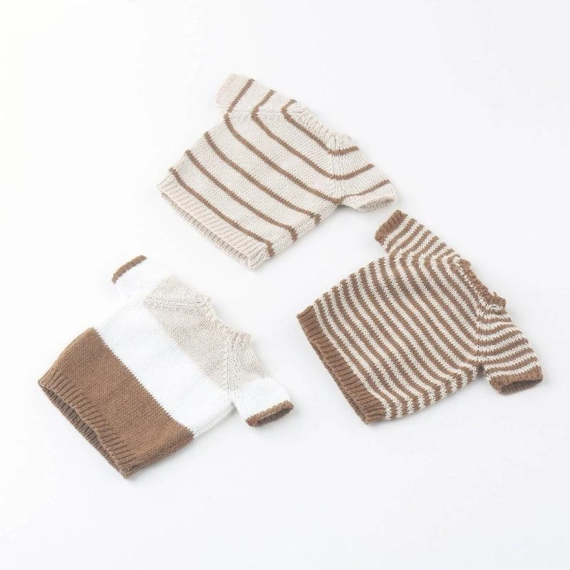 Q0KB 10 Zoll Schöne gefüllte Kaninchenspielzeug/ Dress -up -Kleidung Pullover Hosen DIY Rollenspiel Dress Up Rabbit Game Tier