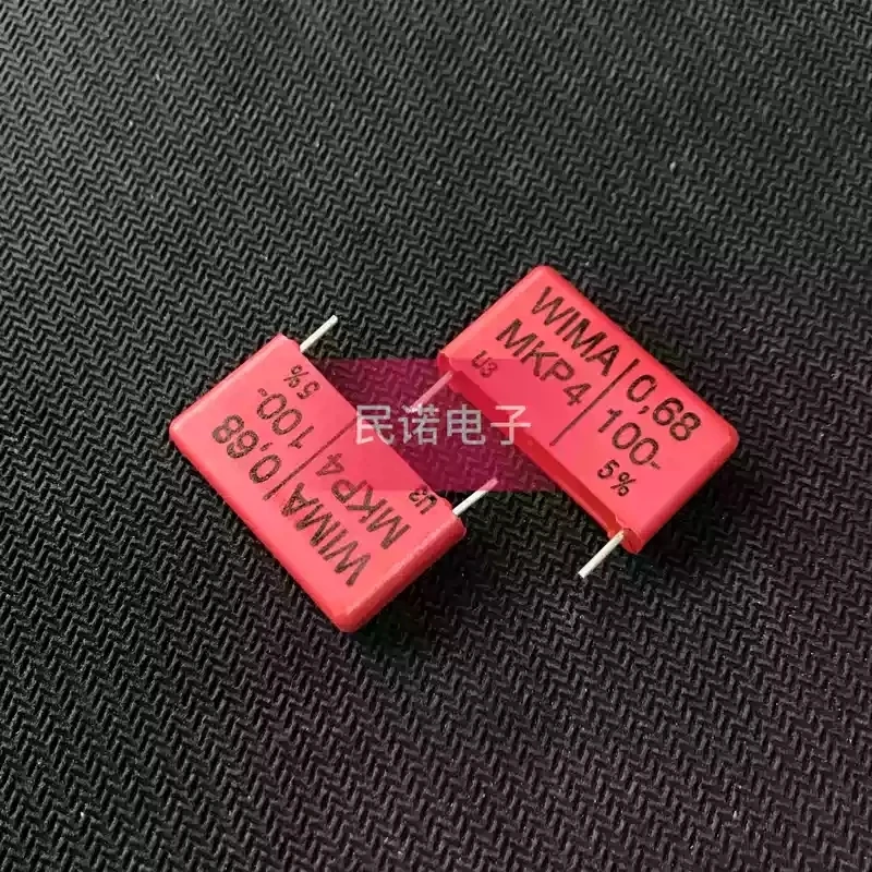 New Weima capacitor WIMA MKP4 100V 0.68UF 100V 684 680NF with a pin spacing of 22.5mm