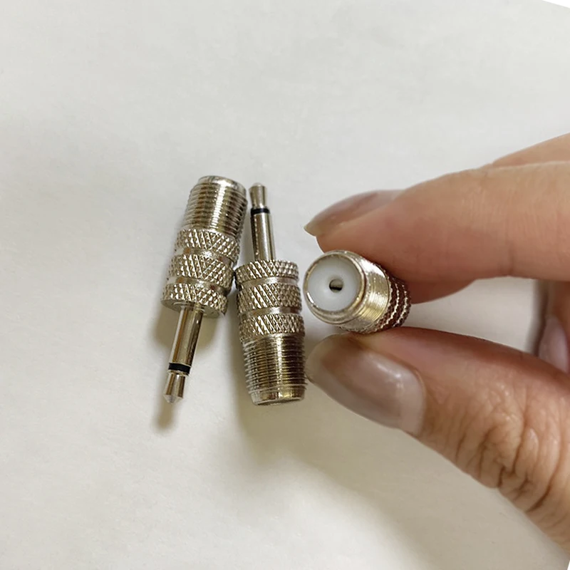 1-5PCS F Female Jack to 3.5mm Mono 1/8\