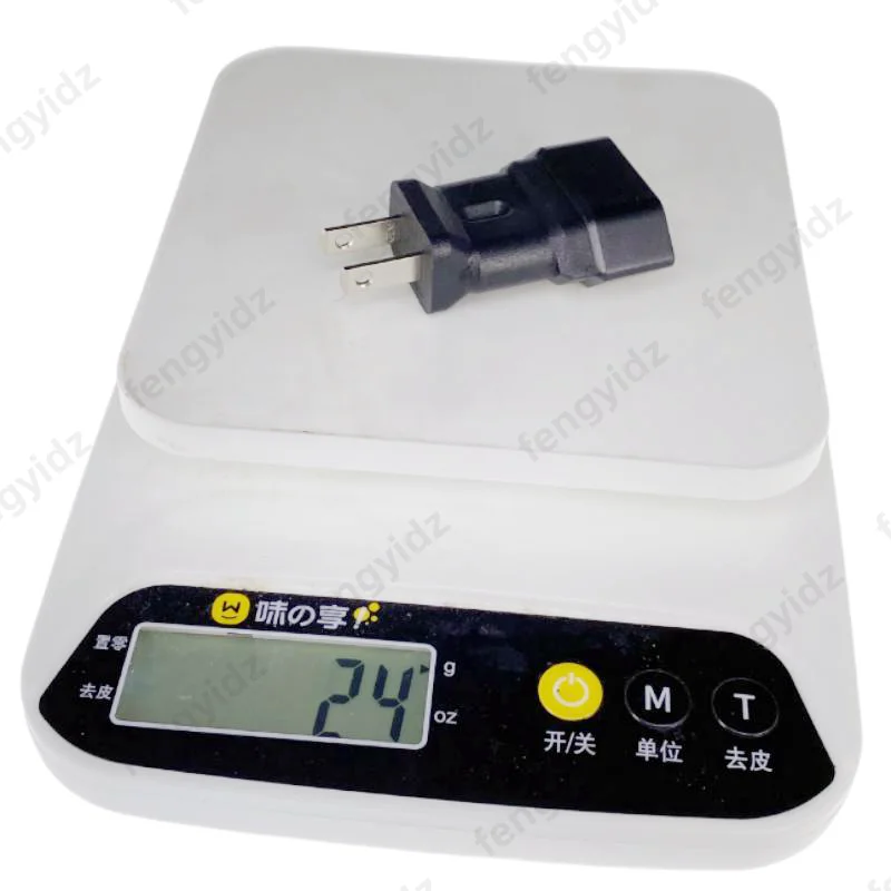 US 2-Flat pins Type A Travel Adpter,AC Power Plug Adapter European CEE7/16 Receptacle to NEMA 1-15P 250V 10A