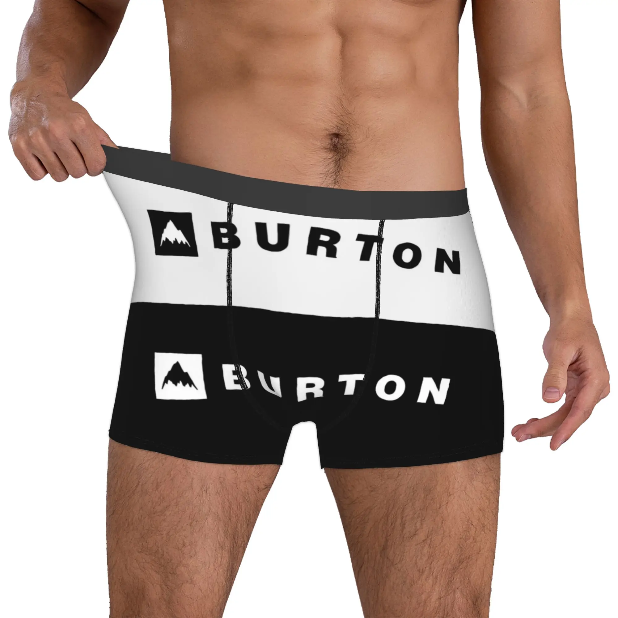 

Male Novelty Logo-Tertiary-1 Underwear Boxer Briefs Soft Shorts Panties Underpants