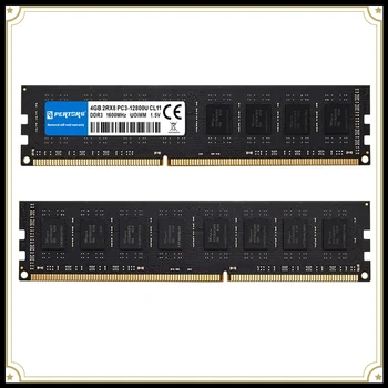 Memoria RAM DDR3 de 8GB para Ordenador de Escritorio, DDR3 1600MHz 1333MHz PC3-12800U PC3-10600U 4GB DIMM Intel AMD 1.5V 1.35V 2RX8 No ECC 1