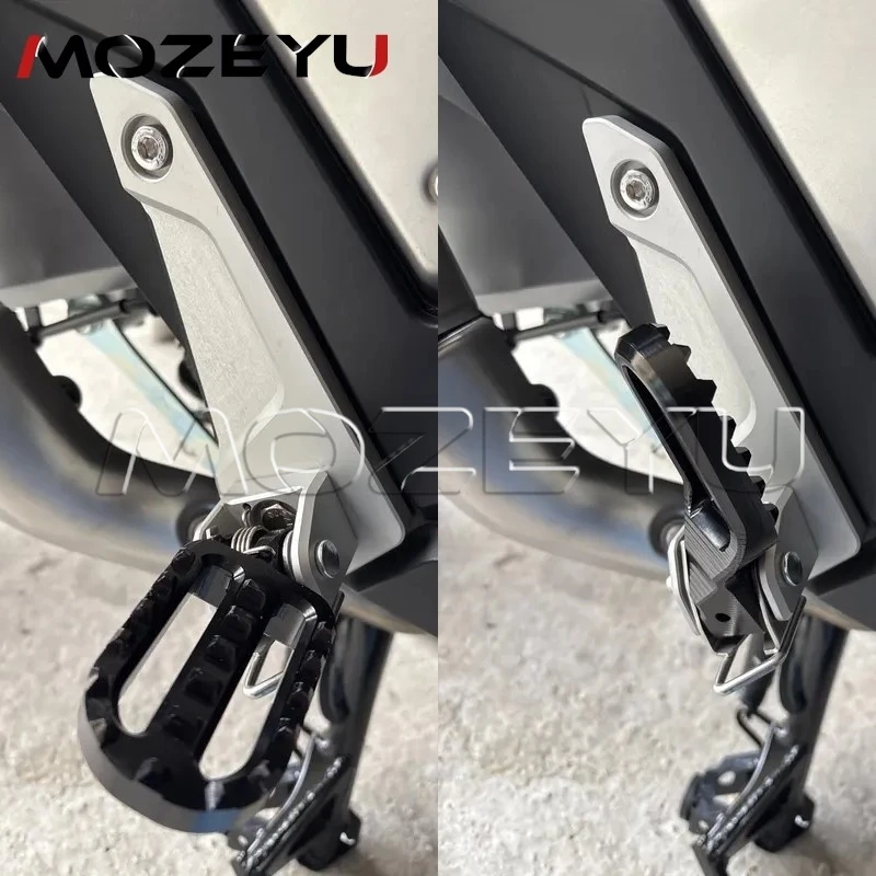 FOR HONDA X-ADV 750 2021-2025 2026 XADV 750 Folding Foot Peg Pedal Footrest CNC Aluminium Side Stand Enlarger Extension X-ADV750