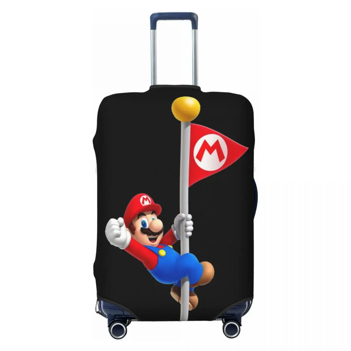 

Custom M-Marioeds Victory Travel Luggage Cover Washable Suitcase Cover Protector Fit 18-32 Inch