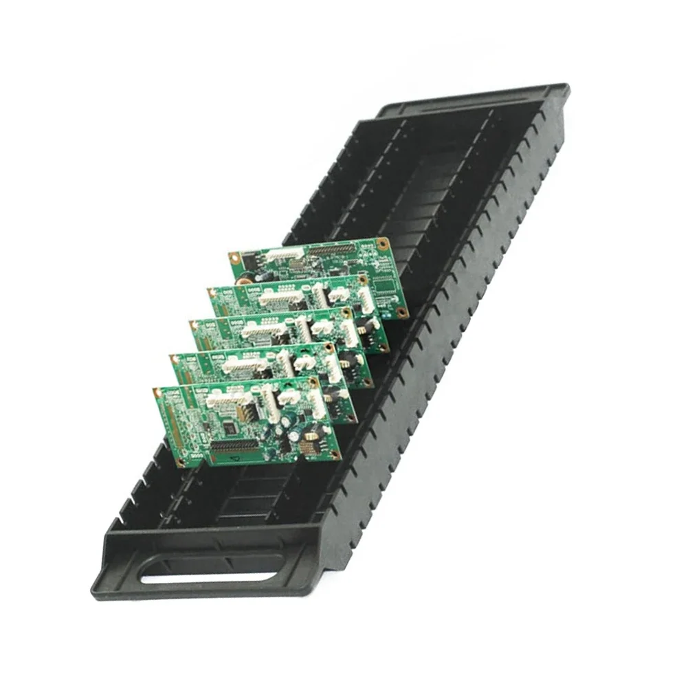 Anti Static Rack With 25 Slots For Industrial Electronic Assembly Soldering Support And Secure PCB Organization