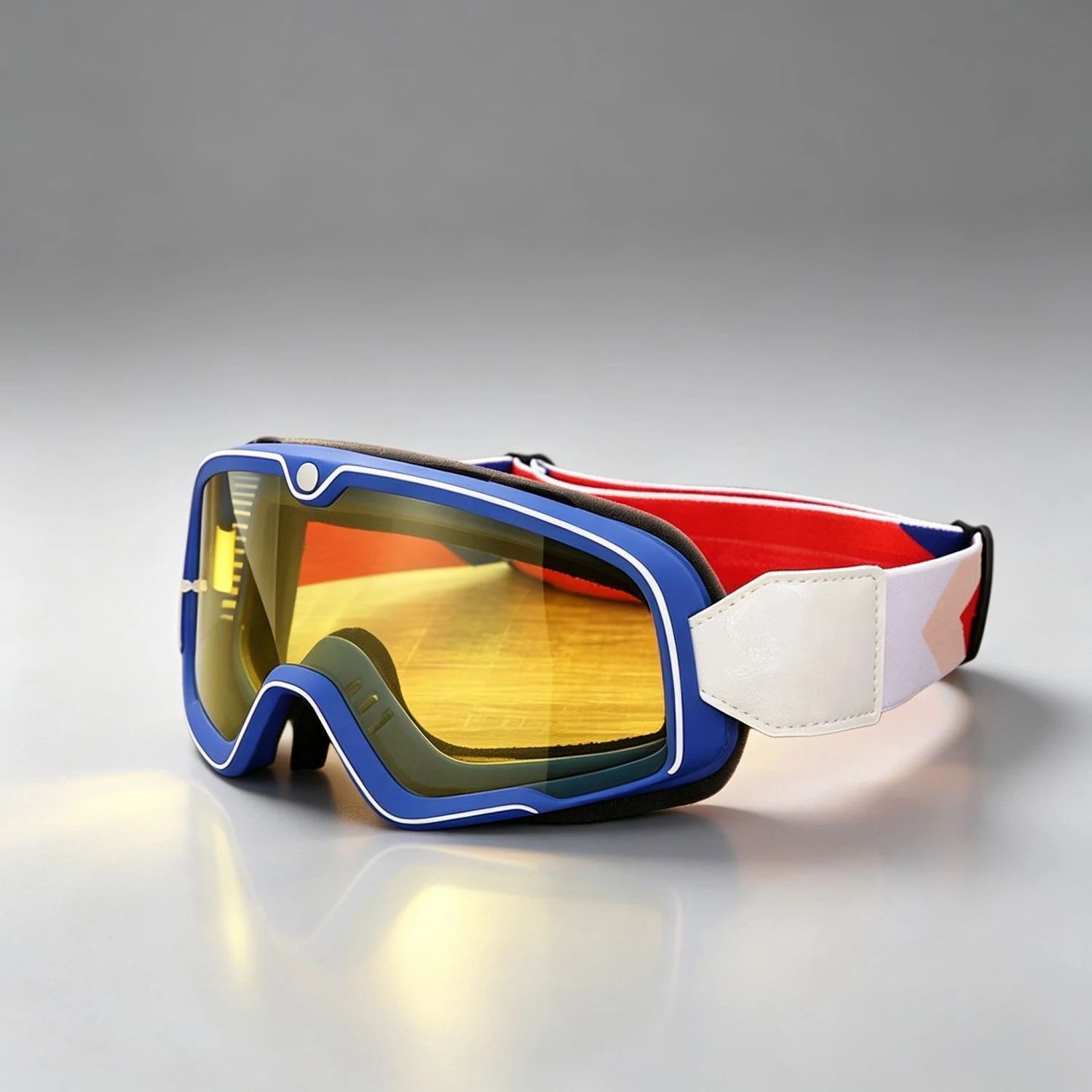 Enduro Dirtbike Cross‑Trail Goggles, Anti‑Scratch UV‑Shield Motocross Motorcycle Off‑Road Helmet‑Fit Riding Eyewear