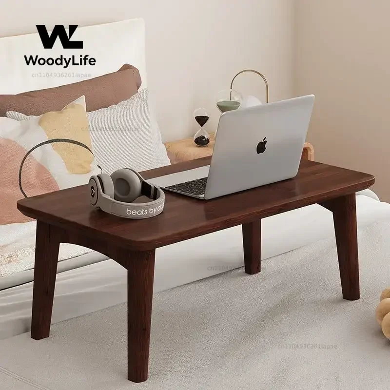 Folding Bay Window Table Coffee Table Chinese Style Window Sill Balcony Nanzhu Sitting on The Floor Low Table Carpet Small
