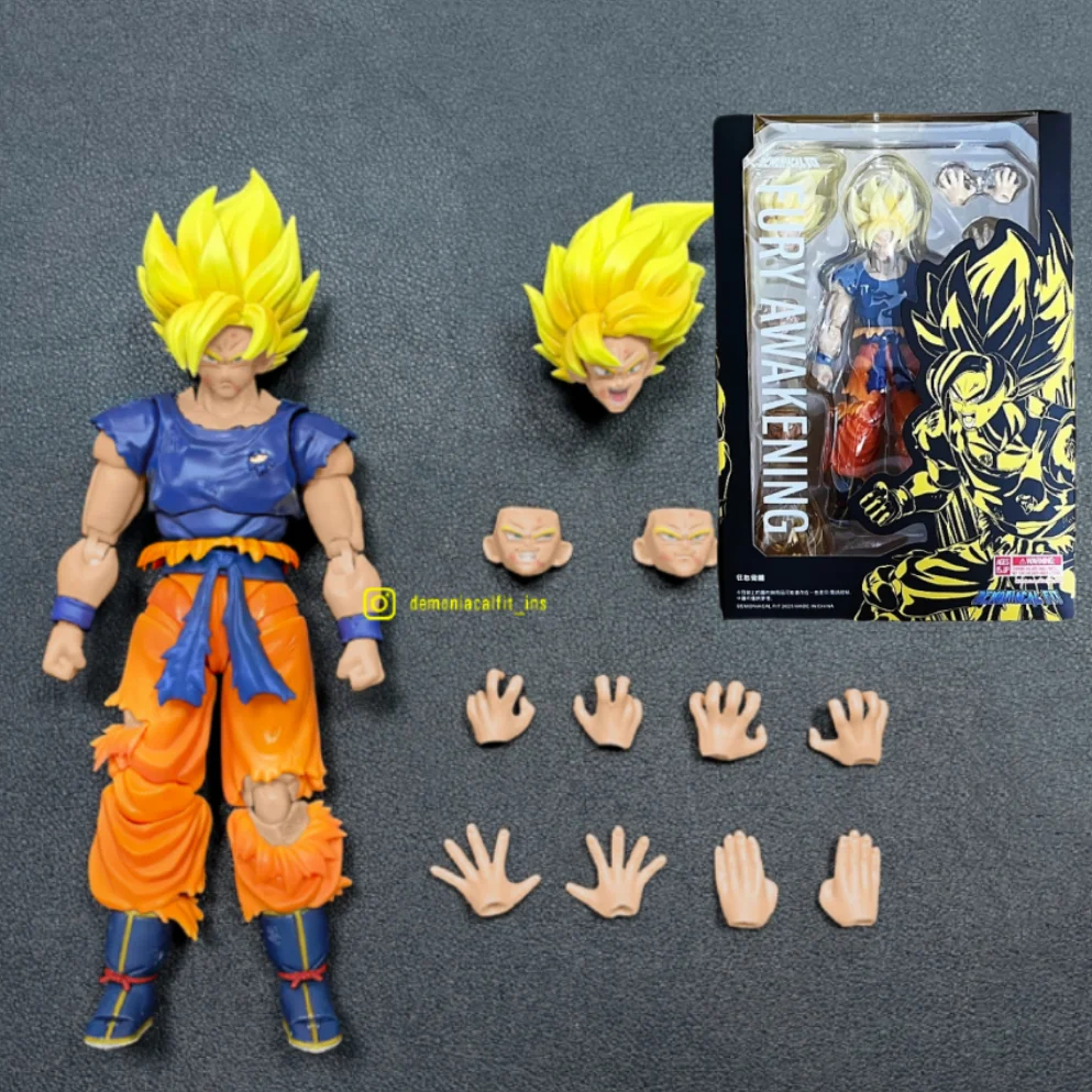 

Demoniacal Fit Son Goku Фигурка Dragon Ball Z Shf Super Saiyan Son Goku Аниме Фигурка Модель Куклы Fury Awakening Игрушки Подарки