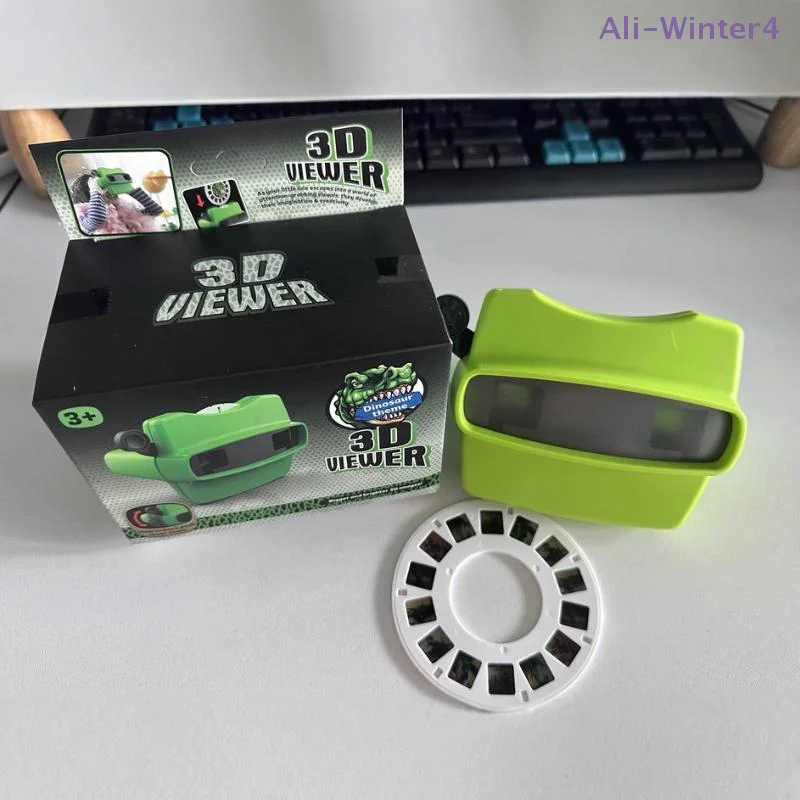 

New 3D View-Master 3D Education Viewing Machine Animal/Ocean/Dinosaur/Space Theme Mini Theater Luminous Toys Children's Gift
