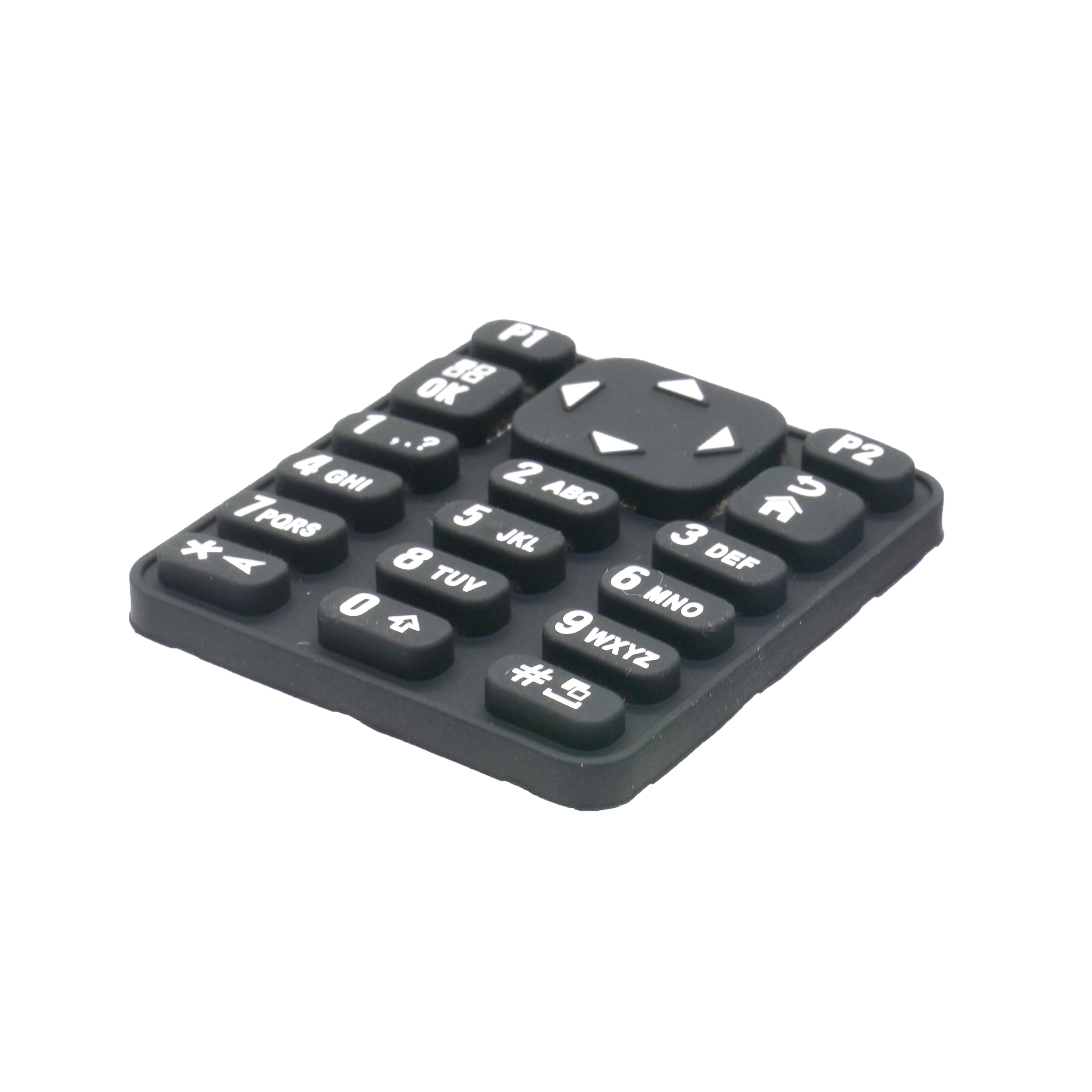 Walkie talkie teclado de borracha plástico para xpr7550e xpr7580e dgp8550e dp4800e dp4801e peças de rádio em dois sentidos