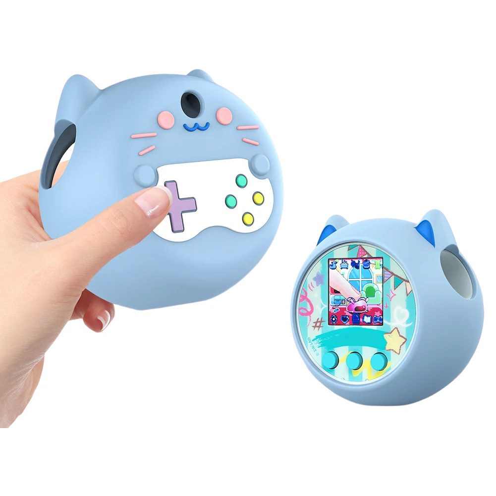 Funda protectora de silicona anticaída para Punirunes, Digital interactivo para Punirunes, accesorios electrónicos virtuales para mascotas