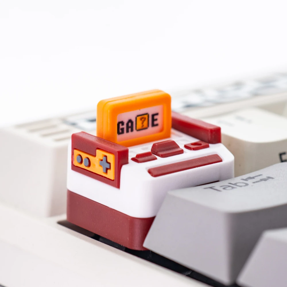 Gaming Console Style Keycaps Custom 3D Personality Creativity Game ABS Artisan Keycaps for Mechanical Keyboard Game Accessories