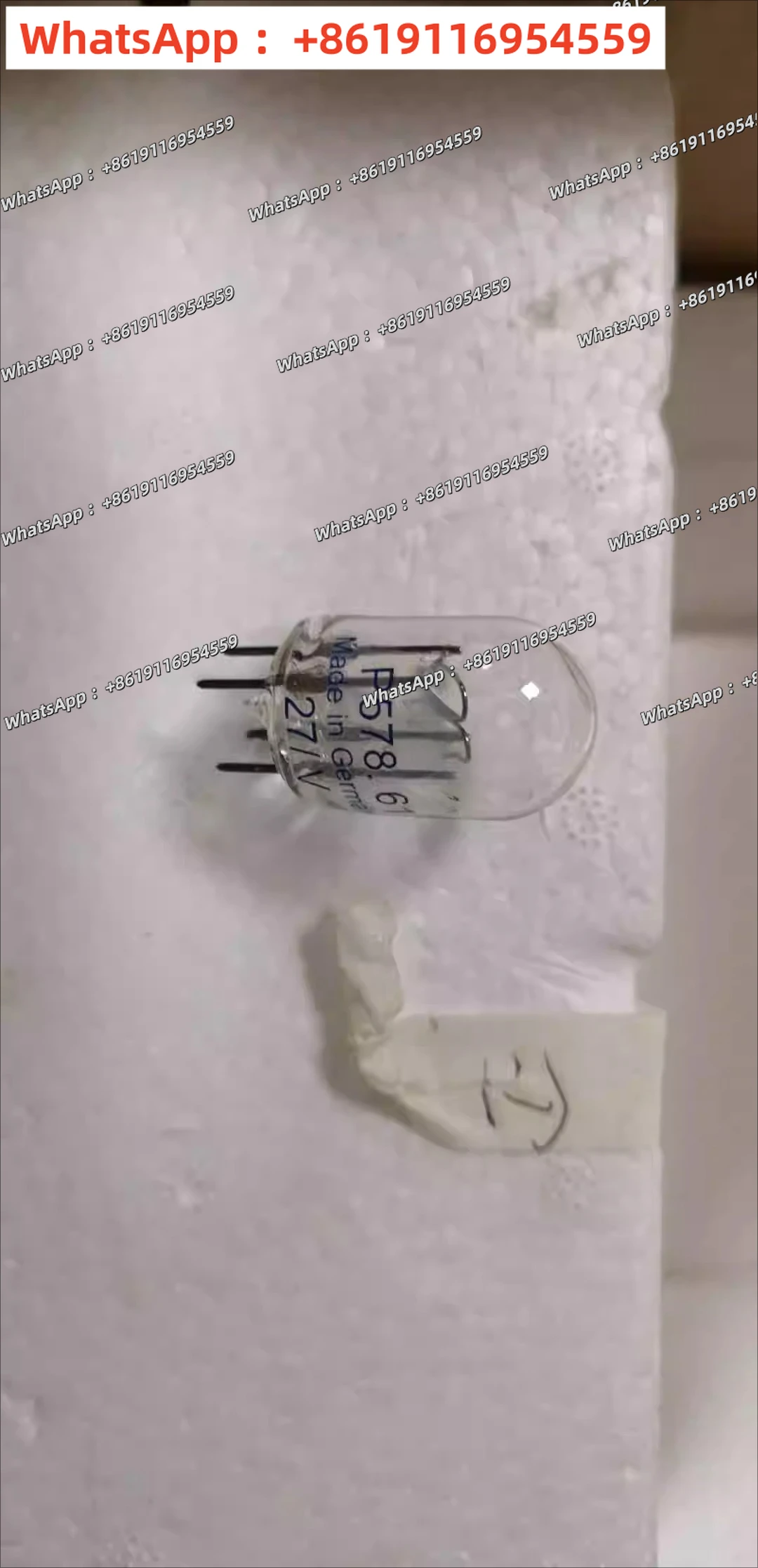 

Original P578.61 Flame Detector Photosensitive Tube, Lamp Tube Bulb 74960445