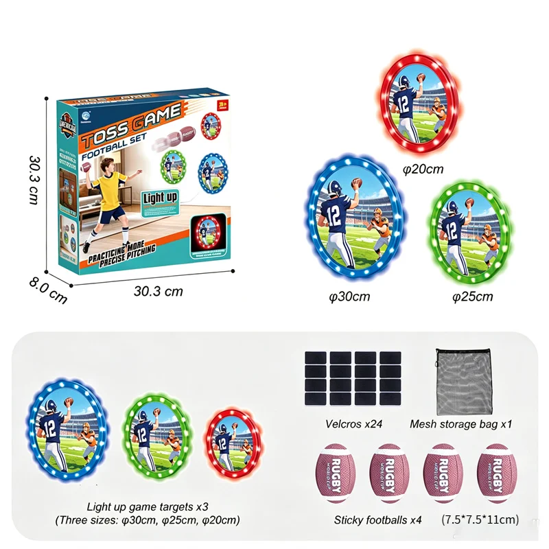 Set Sportivo da Lancio Luminos - Rugby Training Ball recensione e prezzo