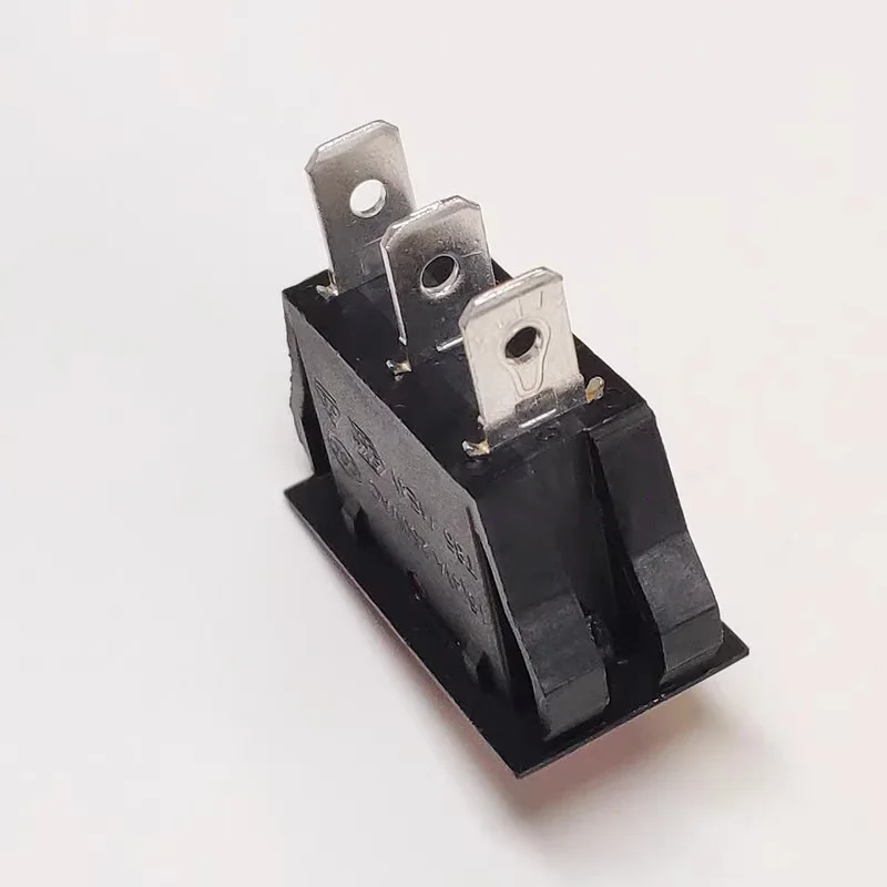 1~5pcs/lot Boat-shaped switch R-2-110-C5L-BR T85 switch with 3 pins and red light for heating function switch