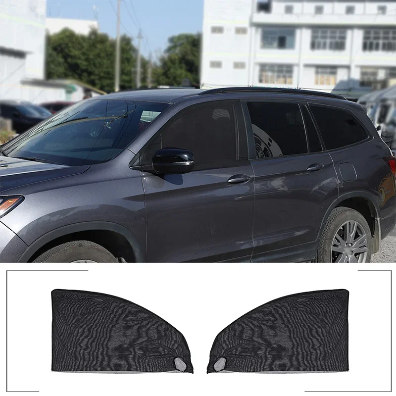 

For Honda Pilot 2015-2022 Car window insect screen Car Window SunShade UV Protection Auto Curtain Sun Shade Visor Net Mesh