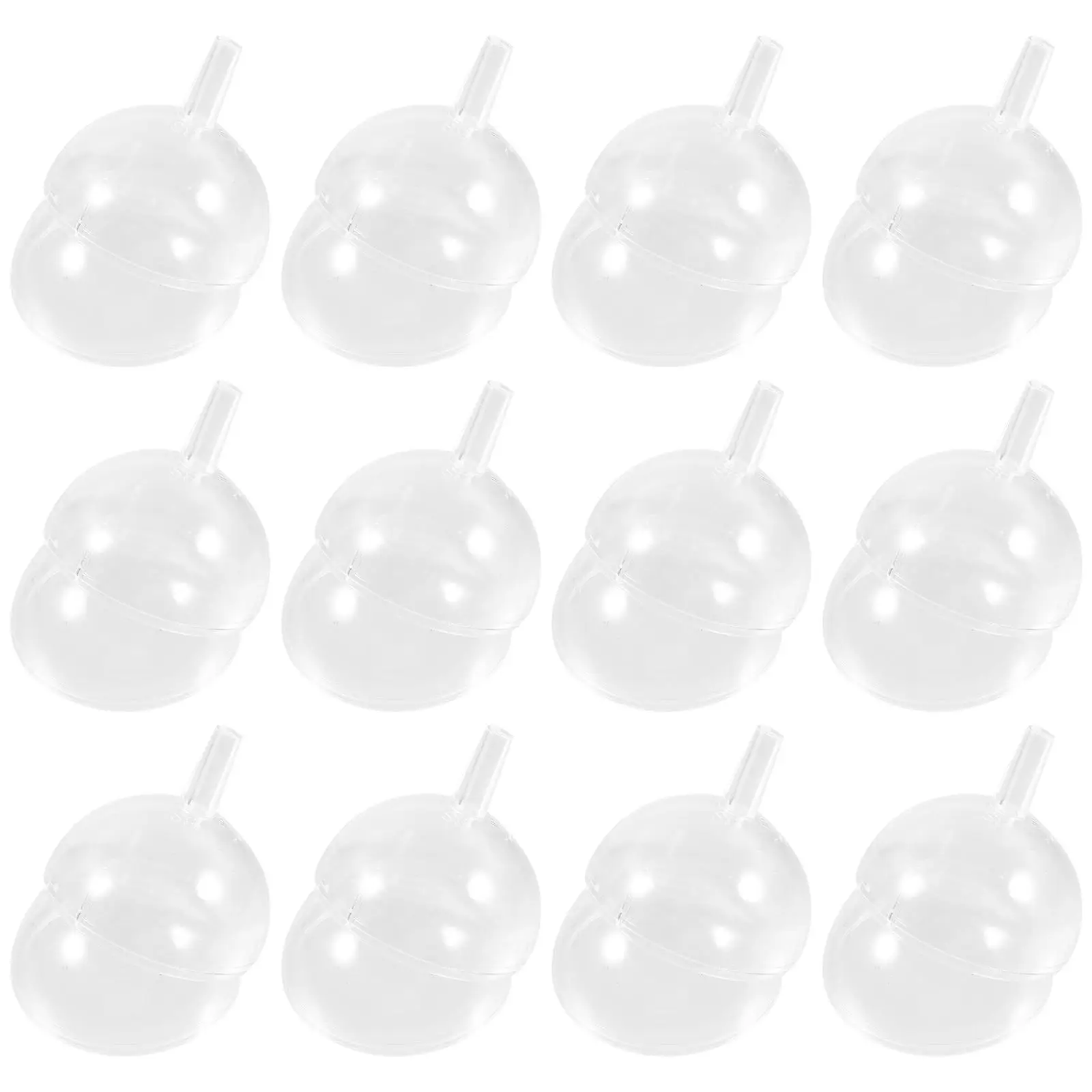 

95pcs Chocolate Holder Clear Plastic Candy Cup Decor Beautiful Portable Clear Chocolate Holder Wrapping Confectionery
