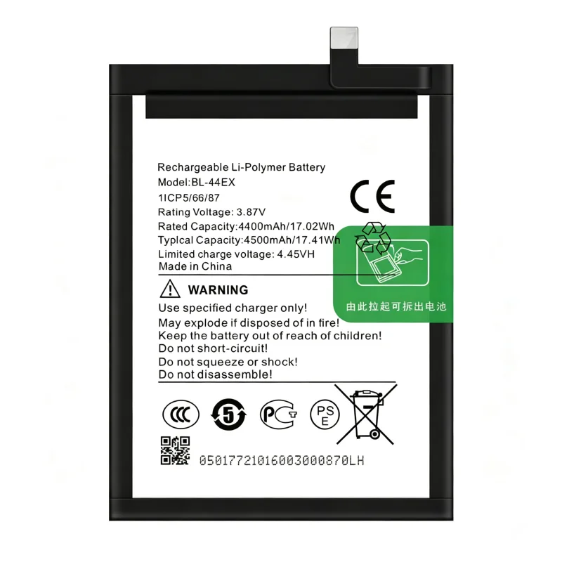 4500mAh BL-44EX for Infinix Transsion Zero X/Zero X Pro/X6810/X6811 Mobile Phone Battery Long Lasting Battery Life Fast Shipping
