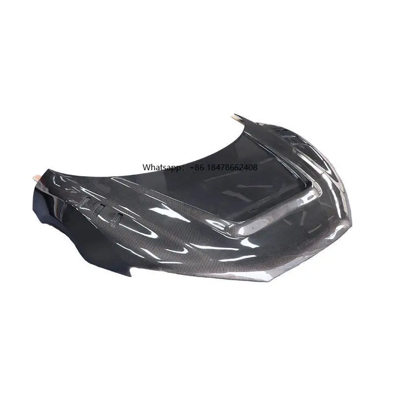 Double-Side Engine Front Bonnet Real Carbon Fiber Front Hood for R8 2008-2014 New Condition 100% Tested Well