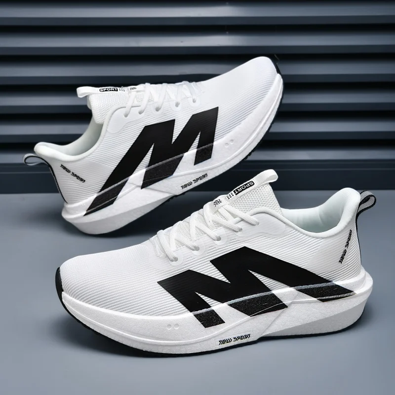 Men's Running Shoes, Lightweight and Stylish with Strong Grip, Comfortable Lining, Suitable for Autumn and Winter Sports, Indoor and Outdoor Running, Training, Travel, and Daily Use