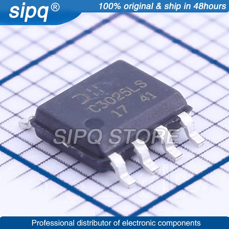 10PCS/LOT DMHC3025LSD-13 DMHC3025LSD SOIC-8 Brand New and Original In Stock Authentic Product