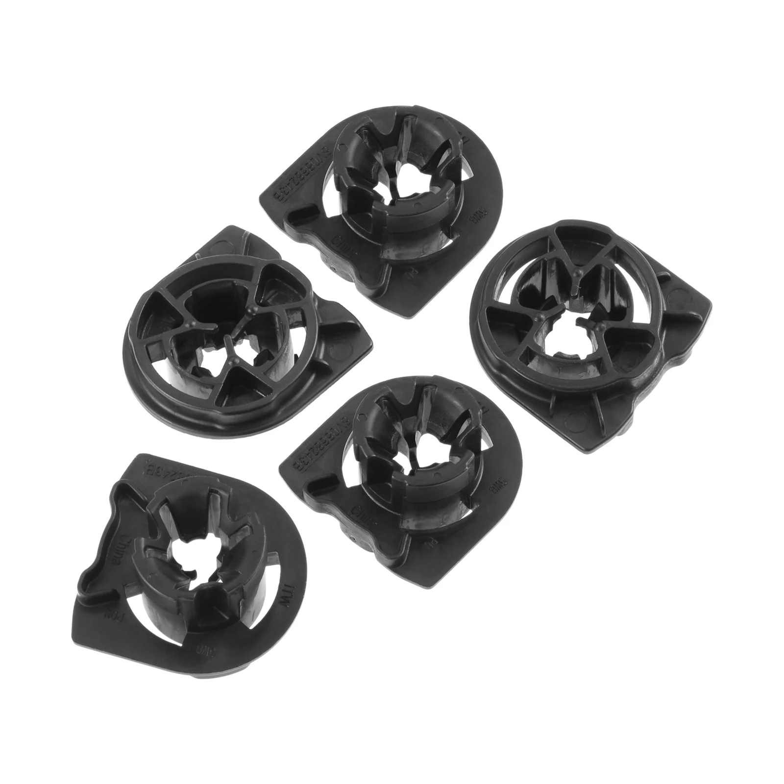 5Pcs Black Nylon Au…