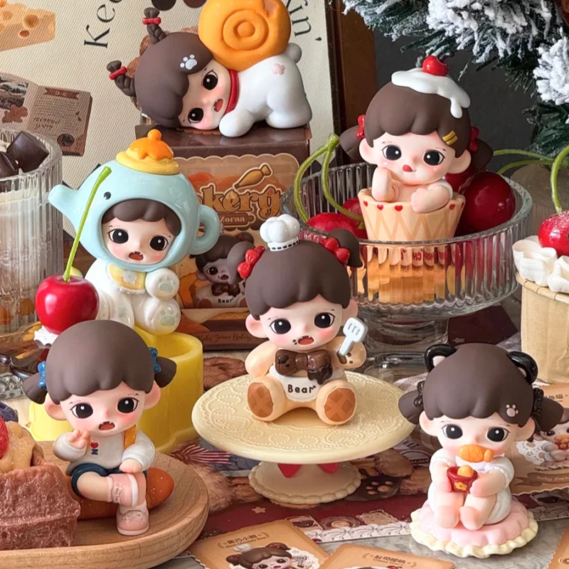 

New Genuine Zoraa Mini Version 2 The Sister Bakery Series Blind Box Kawaii Zoraa Baking Design Style Warm Vibe Collection Gifts