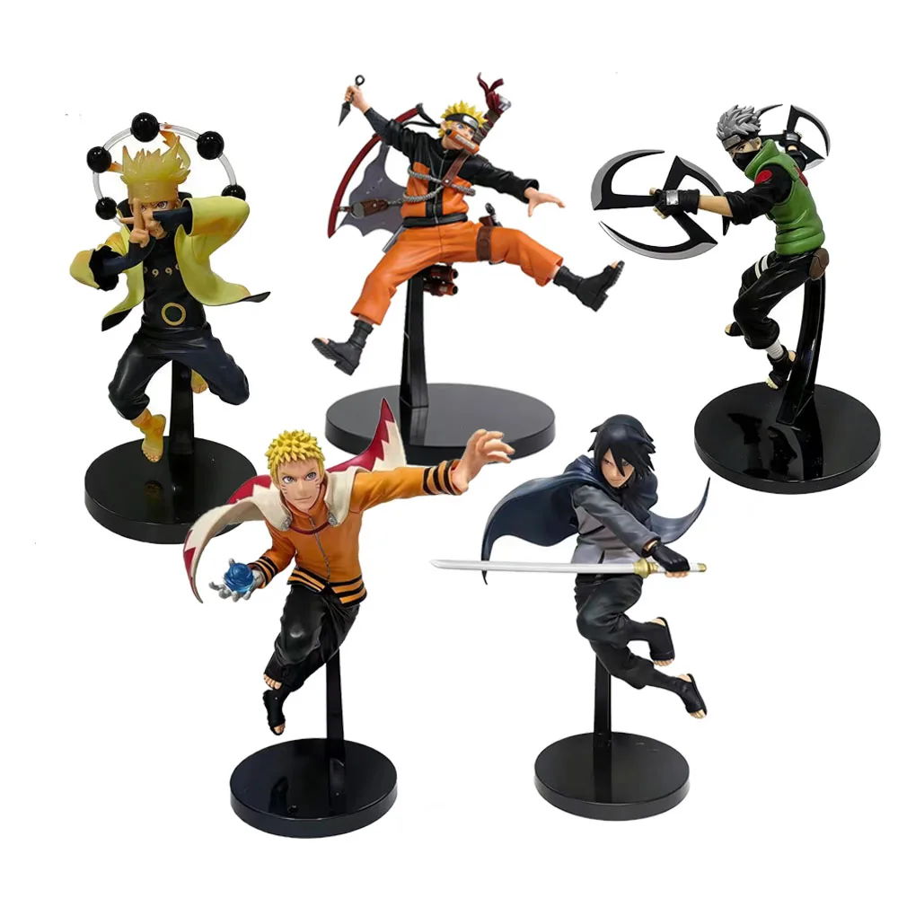 Neue Naruto Anime-Figur Shippuden Modell Uchiha Itachi Sasuke Pain Kakashi Actionfigur Puppen Dekorationen PVC-Spielzeug Geschenk