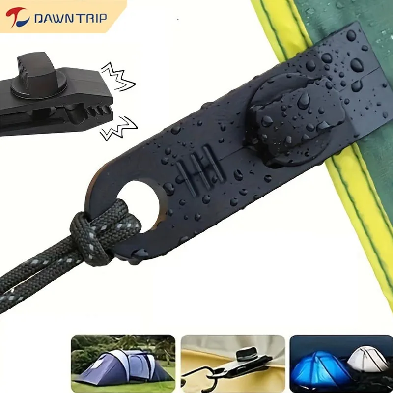 Clips para lona, abrazaderas para lona con agarre de bloqueo de alta resistencia, abrazaderas para tienda de campaña con tornillo de pulgar para cubierta de piscina, toldos para acampar y caravan