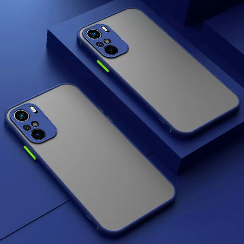 Funda a prueba de golpes para móvil, carcasa trasera a prueba de golpes para Redmi Note 10 Pro Max 10S 9 Pro, Xiaomi Poco F3 X3 NFC Pro 11 Ultra Bumper