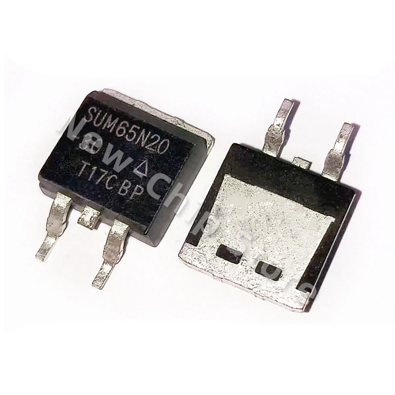 50 PCS-200 PÇS/LOTE SUM65N20-30 SUM65N20 TO-263 Novo Original