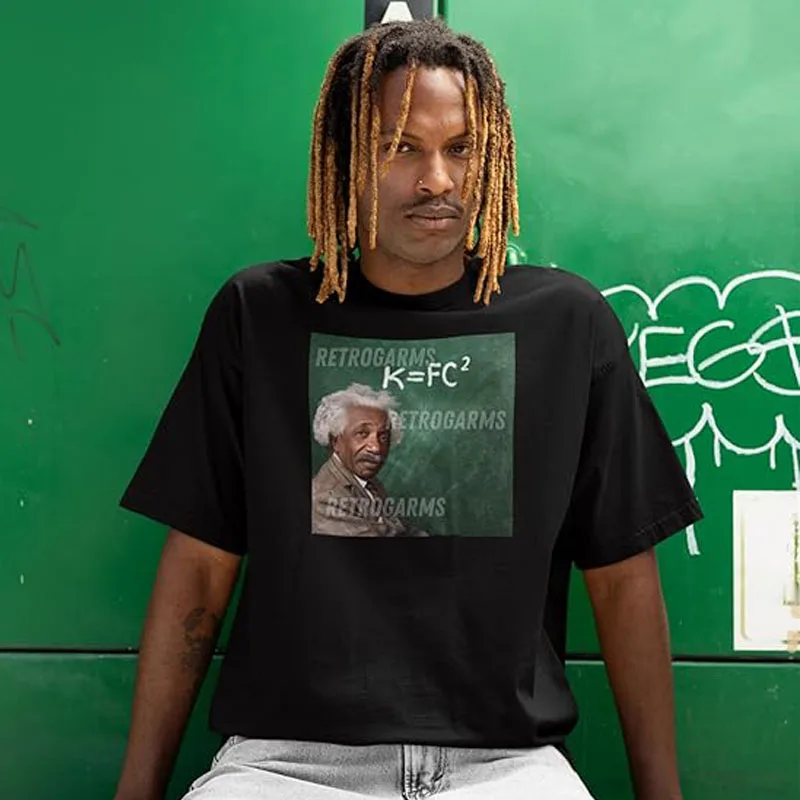 

K = FC² T-Shirt – Funny Food Science Meme Parody Graphic Saying Tee Y2k Design Short Sleeve Blouses Fashion Streetwear Clothes