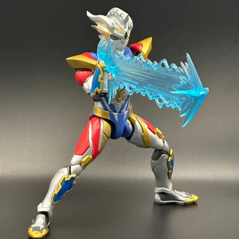 BLOKEES  Assembly Building Block Man Ultraman Legend Edition Geedv Delta Rise Claw Mobile Model Collection Ornaments