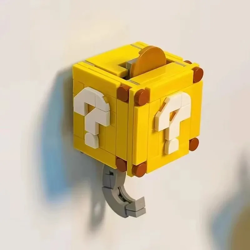 New! For Coin Building Blocks Keychain Set DIY Building Block Toys Pendant Mini Brick Kit Unique Gifts Christmas Gifts ﻿