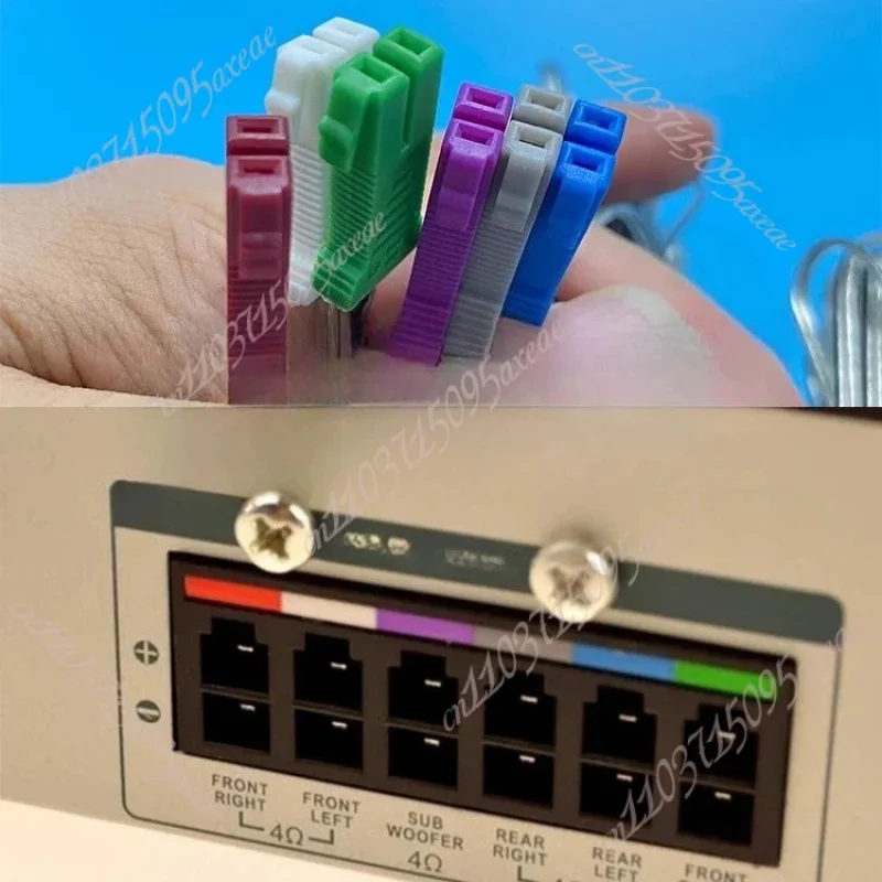 FOR Pioneer Philips Sony DVD5.1 Home Theater Power Amplifier All-in-One Connect Speaker cable Audio view 4