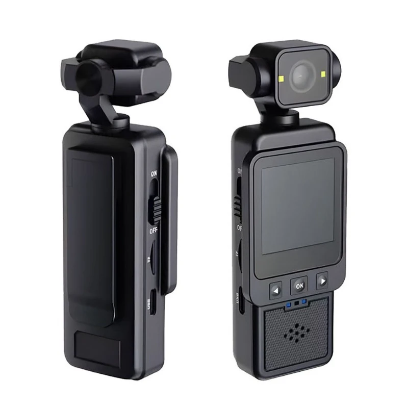 

Handheld Camera Portable WiFi Back Clip Camera Outdoor Sports Recorder Camera