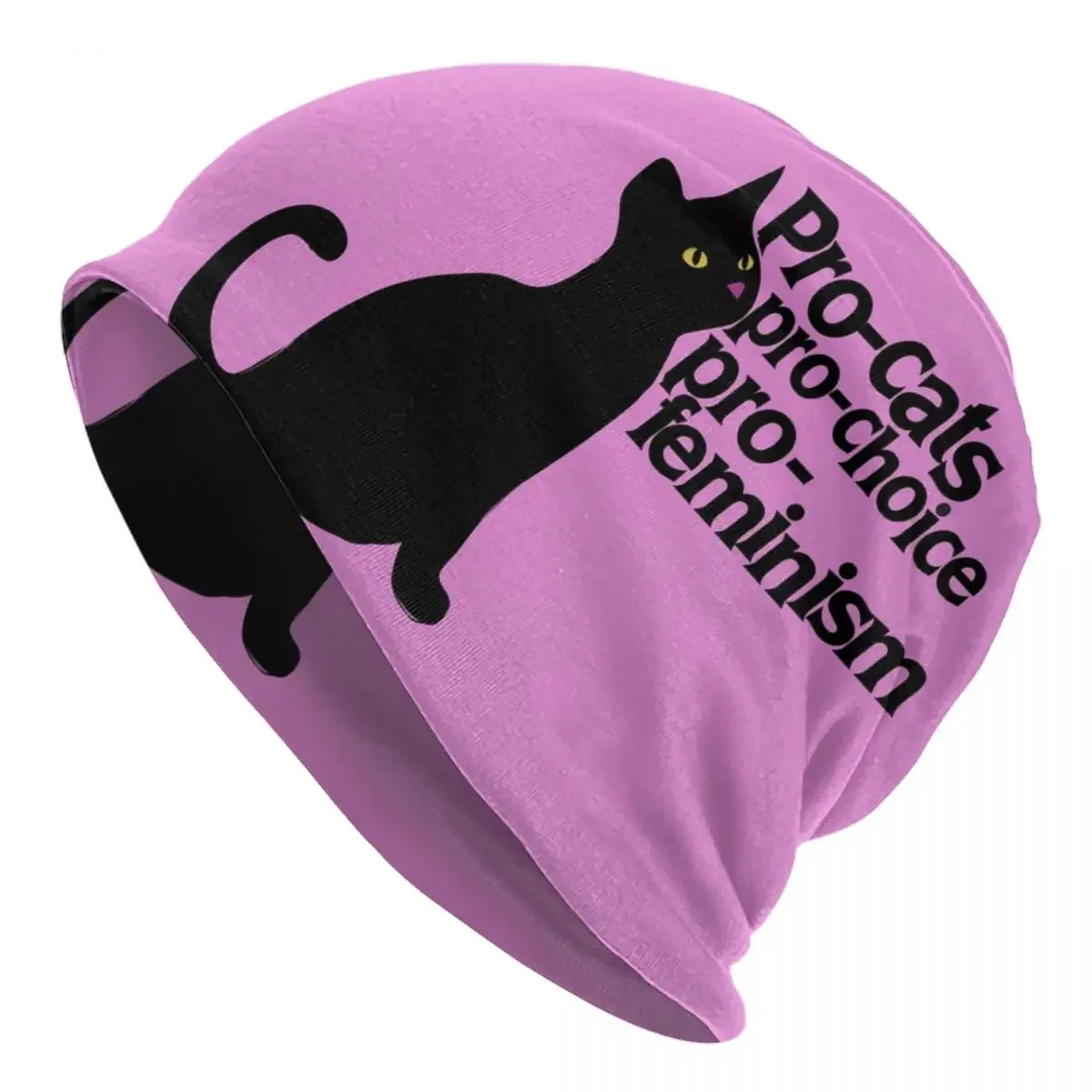 Pro-cats Pro-choice Pro-feminism Abortion Rights Skullies Beanies Hats Summer Men Women Outdoor Cap Dual-use Bonnet Knit Hat