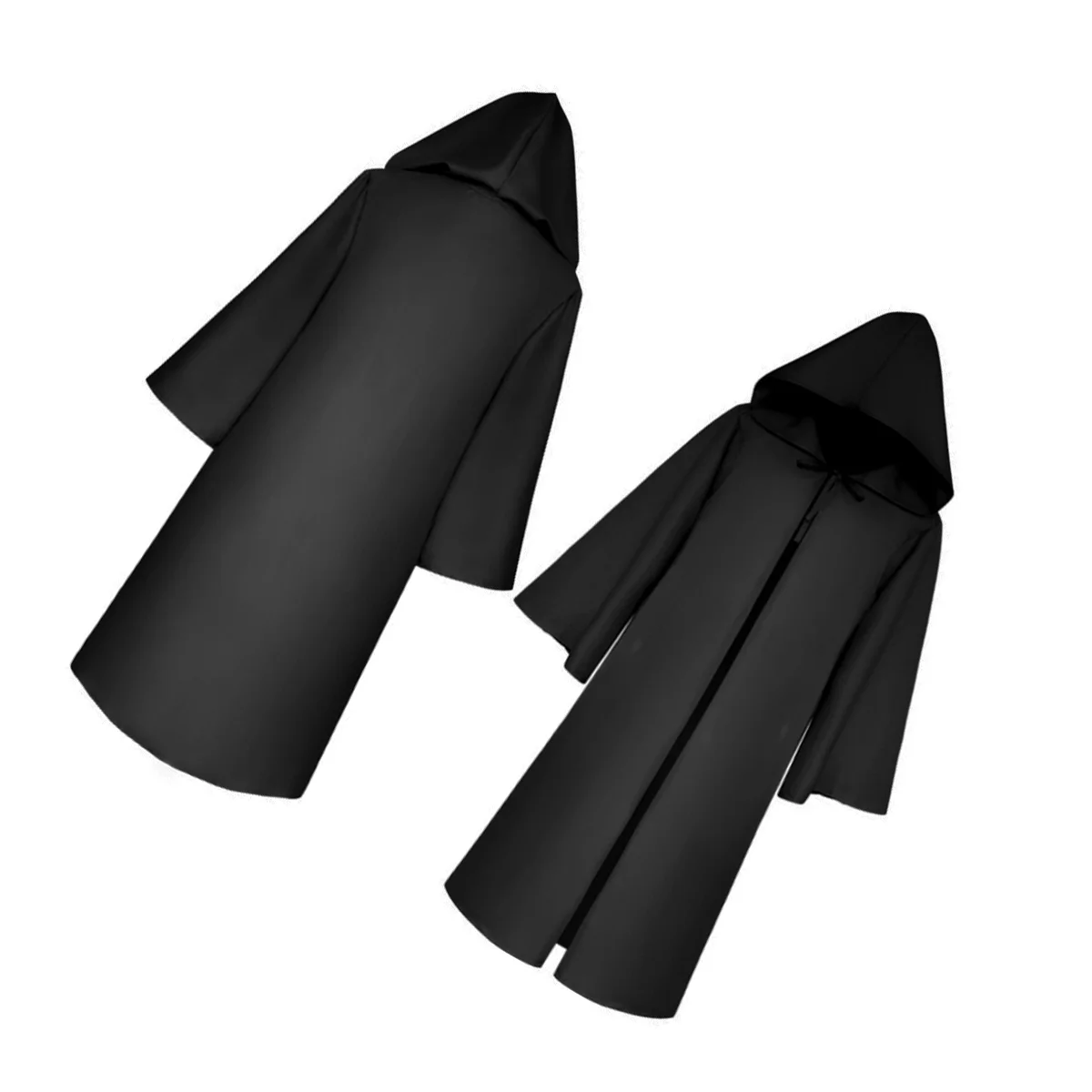 Cape Good Quality Cloak Wizard Robes Corset Comfortable Polyester (Polyester) Death Costume Black Cosplay Creative