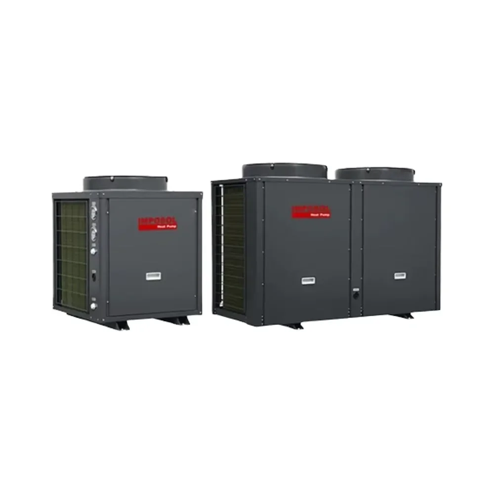 

IMPOSOL R410A/R407C 12kw 20kw 40kw Commercial Air Water Heater Heat Pump for Large Scale Project Water Heating and Cooling