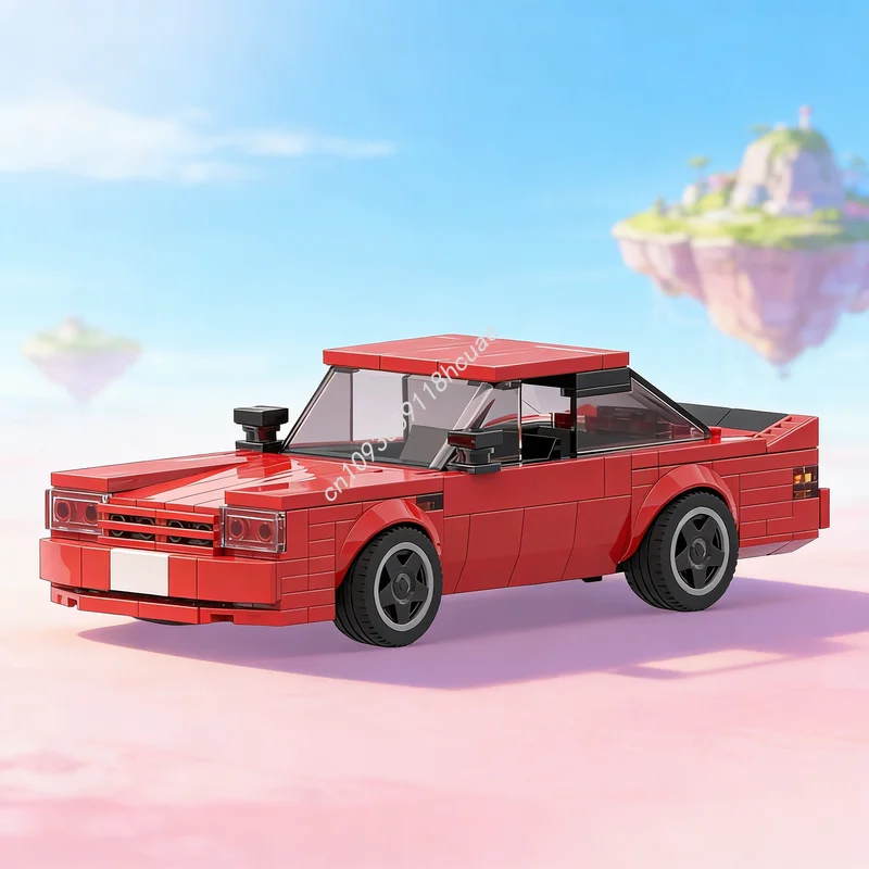 

241 деталь MOC Конструктор Opel Manta B GSi City Champions, развивающая игрушка, идеальный подарок на Рождество для детей