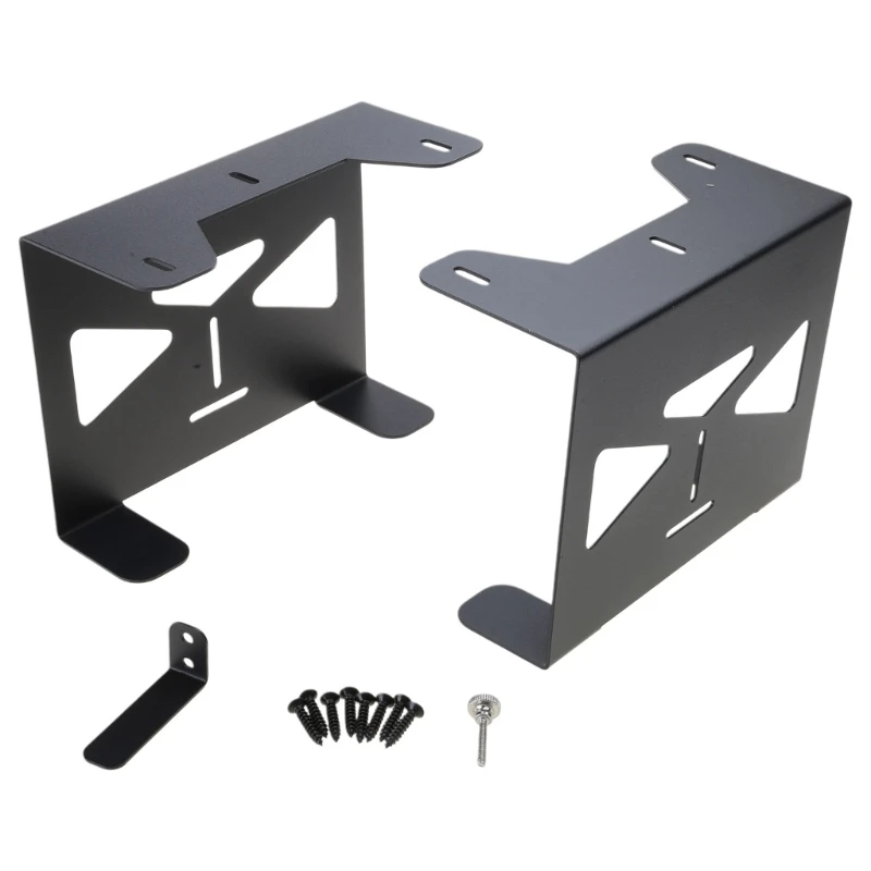 Gaming Consoles Holder Metal Desk Organizers Space Efficient Metal Support Stand Small Metal Consoles Mount for Game