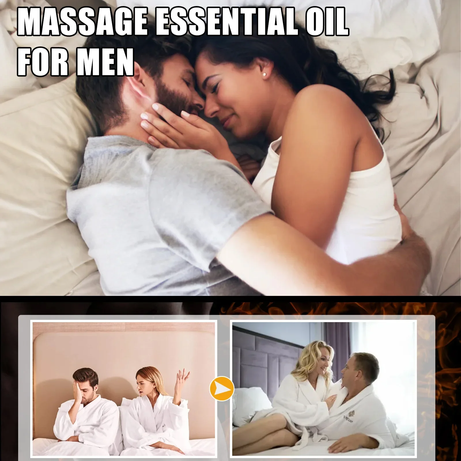 Permanent Penis Growth Enlargment Thickening Oil Enlarge For Men Big Dick Cock Erection Enhancer Gel No Side Effects Massage Oil