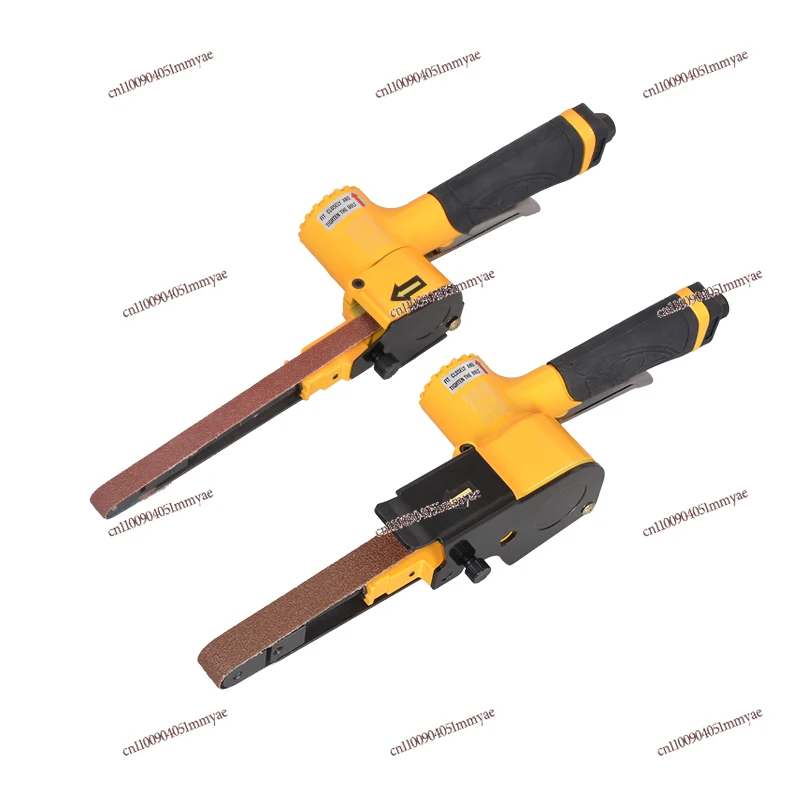 

Pneumatic belt machine Industrial grade handheld polishing machine Burr trimming