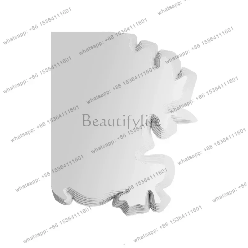PG Irregular Vanity Mirror Creative Wall Mounted Decorative Mirror for Entrance Home Improvement Special Shaped Ins Style