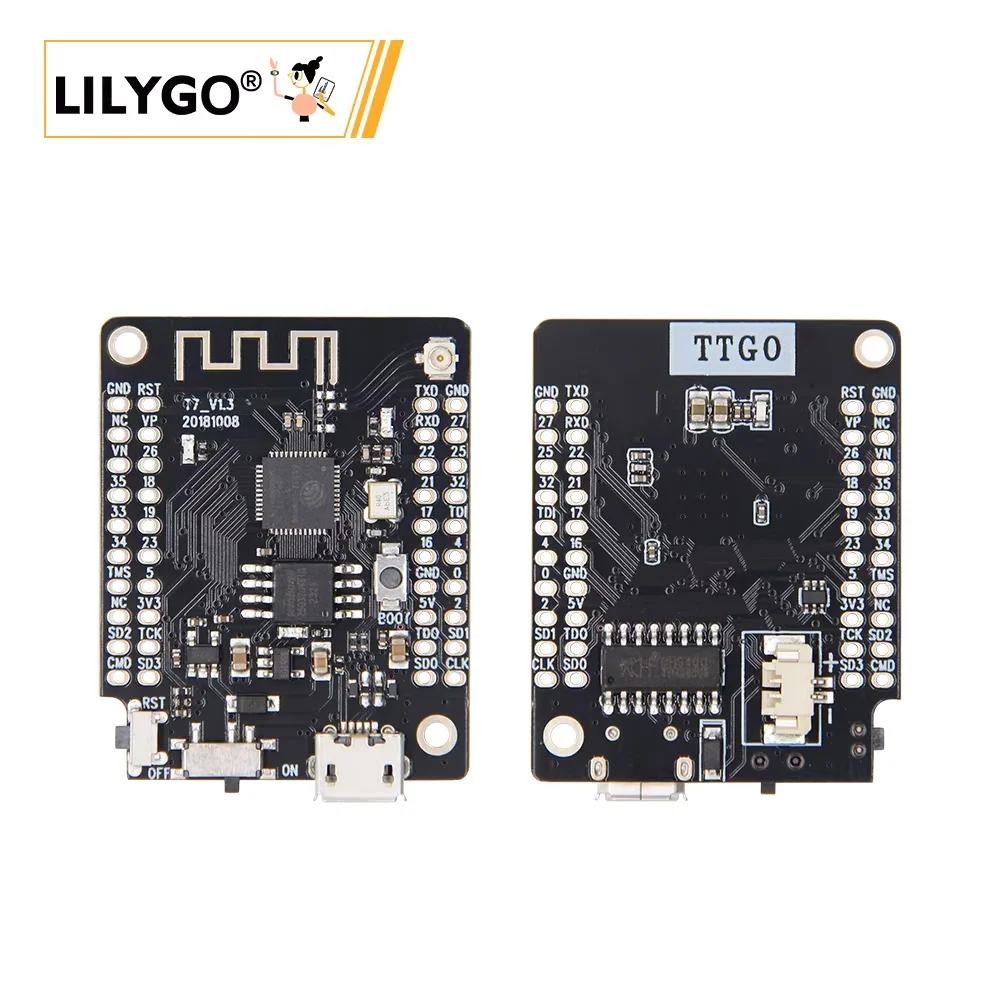 LILYGO® TTGO T7 V1.3 Mini32 ESP32 WiFi Bluetooth Development Board Module