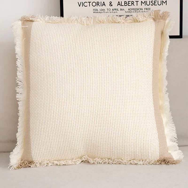 

natural rough feeling old style pillow cover minimalist practical living room sofa cushion pillow